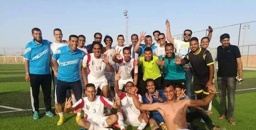 فوز ساحق لفريق نادى  " جنوب سيناء" على جمارك  بورسعيد  والاقتراب من حلم الصعود للدرجة"  الثالثة