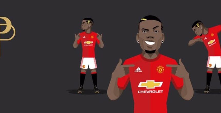 بالصور | "تويتر" يمنح بول بوجبا أول "رسم تعبيري" في البريميرليج