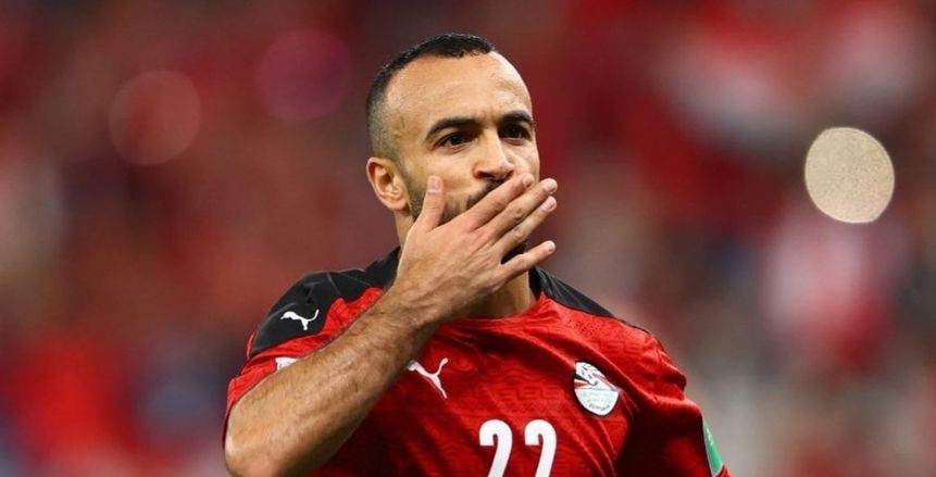 لمحة وفاء من أفشة تجاه الراحل أحمد رفعت بعد هدفه ضد الكويت بكأس العرب
