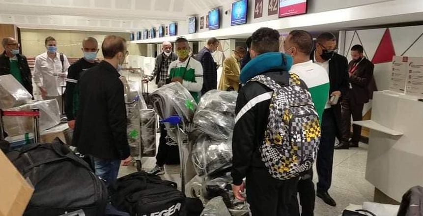 بعثة الرجاء تستعد لمغادرة المغرب لمواجهة الزمالك في قبل نهائي أفريقيا