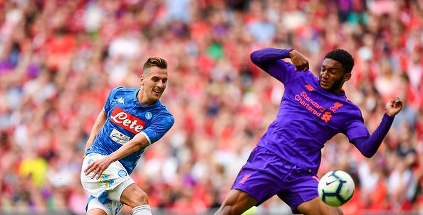 بالفيديو| ليفربول يتقدم على نابولي بهدفين في الشوط الأول