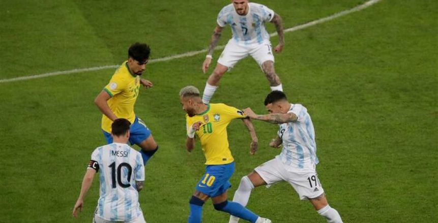 موعد مباراة البرازيل والأرجنتين والقنوات الناقلة في تصفيات كأس العالم 2026