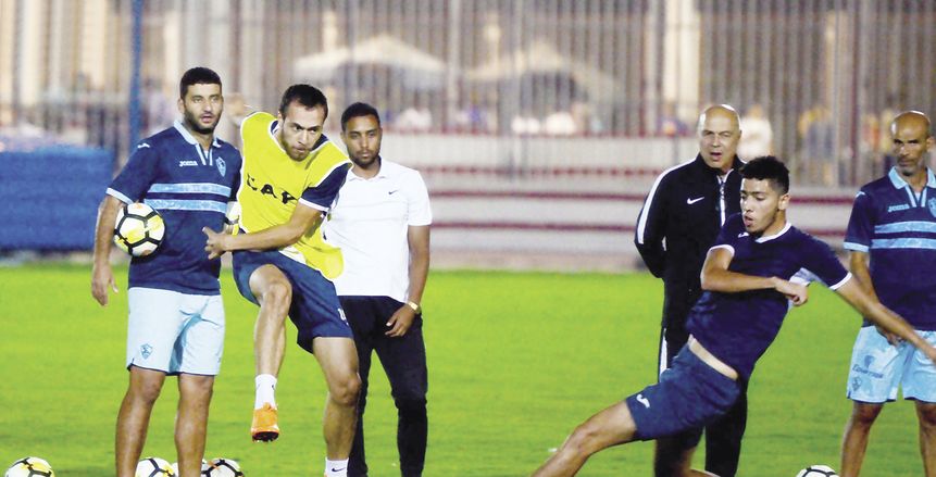 برنامج بدنى خاص للاعبي الزمالك استعدادًا لمواجهة «الاتحاد»