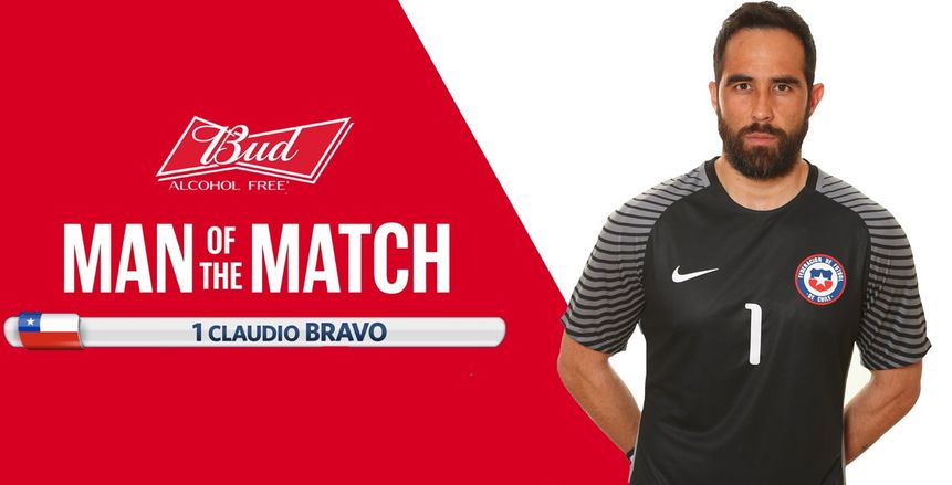 كأس القارات| "برافو" رجل مباراة تشيلي والبرتغال