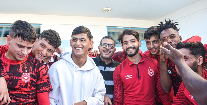 النجم الساحلي يودع كريستو قبل انضمامه للأهلي «صور»