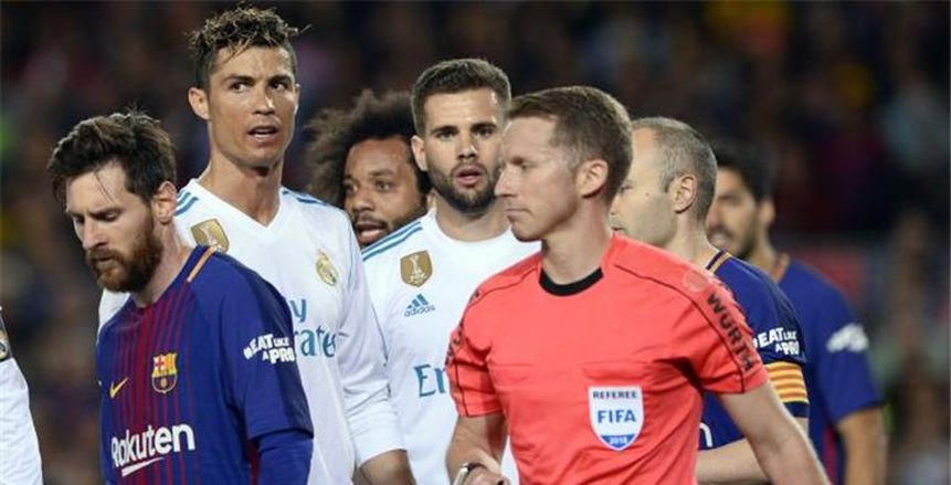 هيرنانديز هيرنانديز يدير مباراة كلاسيكو الليجا