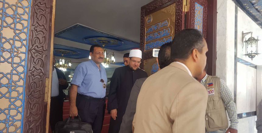 وزير الأوقاف يلقي خطبة الجمعة بمسجد نادي الزمالك