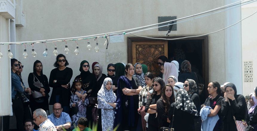 بالصور| جنازة مهيبة لـ«نور حافظ» لاعبة الأهلي بحضور الخطيب وحسن حمدي
