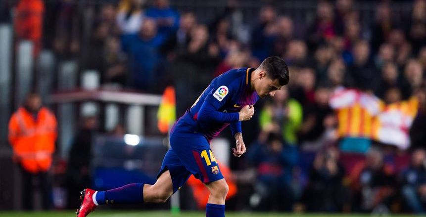 «كوتينيو» ضمن التشكيل المثالي للدوري الإسباني بجولته الـ22