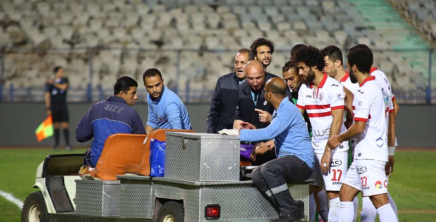 مدير الكرة بالزمالك يوضح حقيقة إصابة «الشناوي» بالصليبي