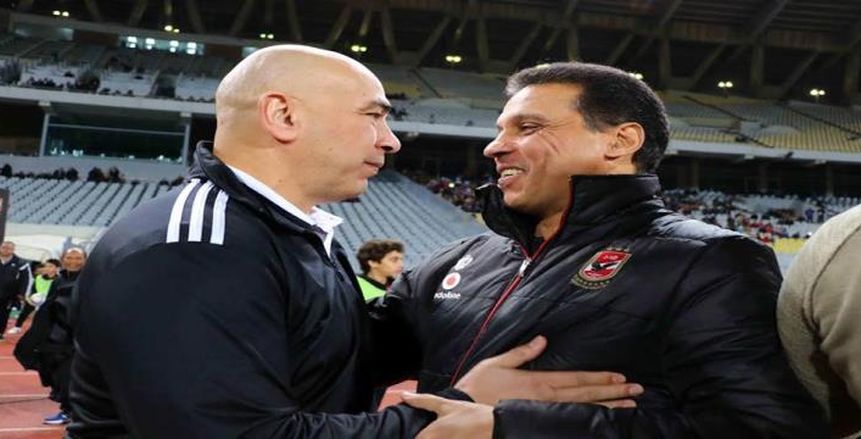 البدري وسيد عبد الحفيظ يمطئنان على احمد ايمن منصور