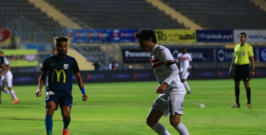 جلسة علاجية لايمن حفني في الزمالك
