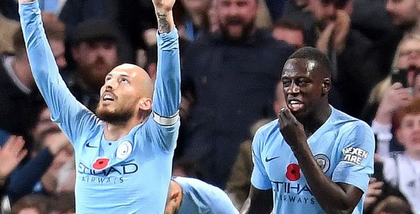 بالفيديو| «سيلفا» يضع مانشستر سيتي في المقدمة أمام «اليونايتد» بالشوط الأول