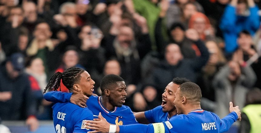 مبابي وتير شتيجن في تشكيل مباراة ألمانيا وفرنسا الرسمي بدوري أمم أوروبا