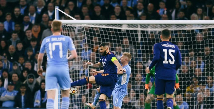 السيتي يتفوق على ريال مدريد 3/4 في ليلة تألق بنزيما بمباراة دراماتيكية