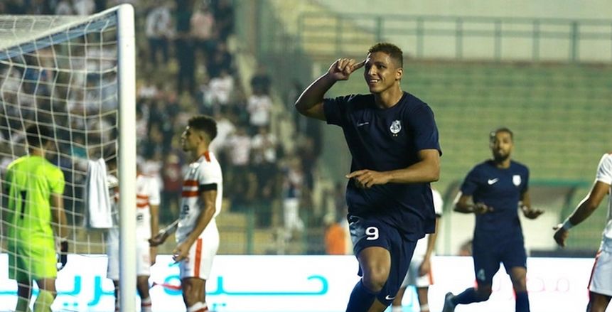 أحمد أمين أوفا يفوز بجائزة رجل مباراة إنبي والزمالك «صورة»