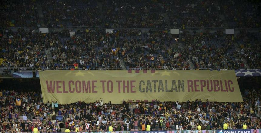 «يويفا» ترفض معاقبة برشلونة على لافتة في لقاء يوفنتوس