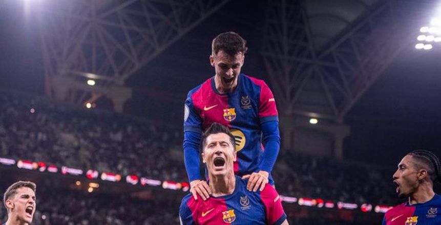 برشلونة يسحق ريال مدريد بخماسية ويتوج بالسوبر الإسباني للمرة الـ15 في تاريخه