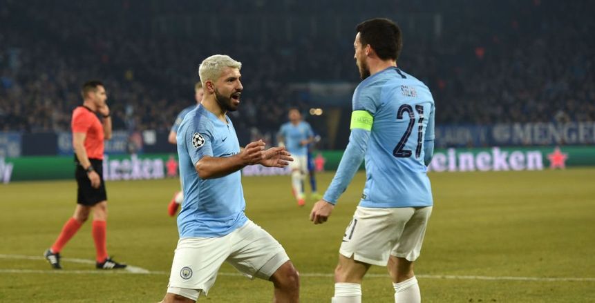 أجويرو ينفرد بصدارة هدافي الدوري الإنجليزي ويضع صلاح في المركز الثاني