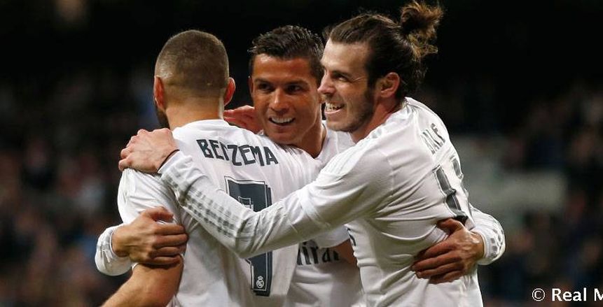 ثلاثى ( bbc) يكمل المئوية الرابعة فى ريال مدريد