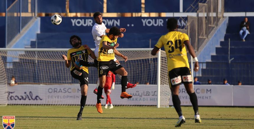 تعادل إيجابي بين الجونة والإنتاج الحربي في الدوري المصري