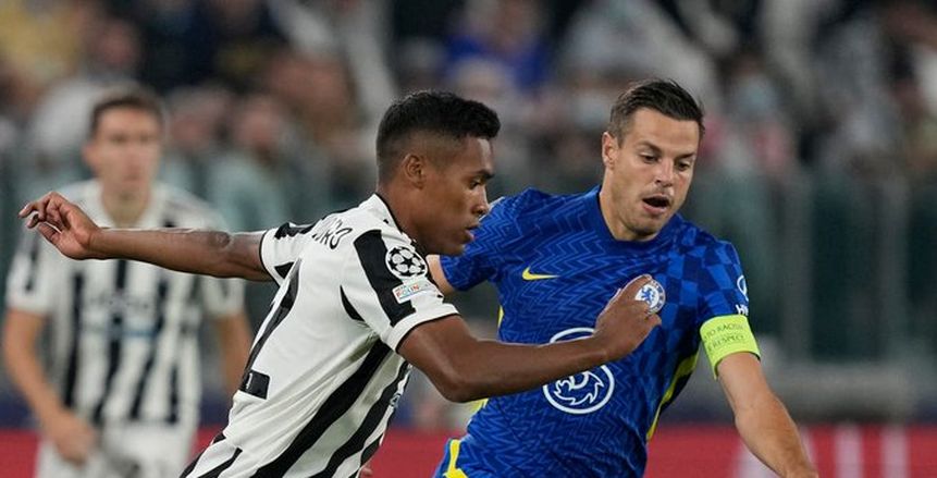 شوط أول سلبي بين يوفنتوس وتشيلسي بدوري أبطال أوروبا