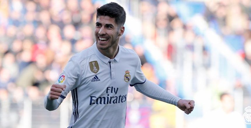 ماركو أسنسيو يواصل التسجيل في أول لقاءاته بجميع المسابقات مع ريال مدريد