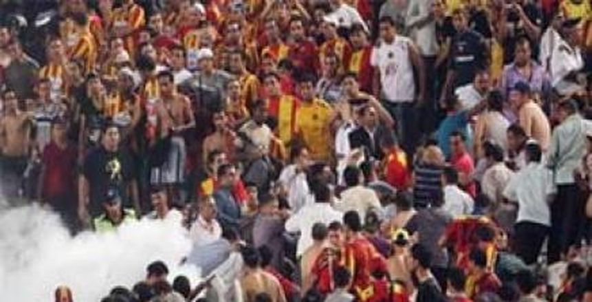 اشتباكات بين جماهير الترجي وقوات الأمن التونسي