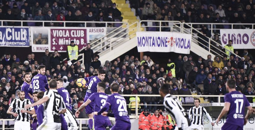 يوفنتوس يتصدر الدوري الإيطالي بالفوز على فيورنتينا