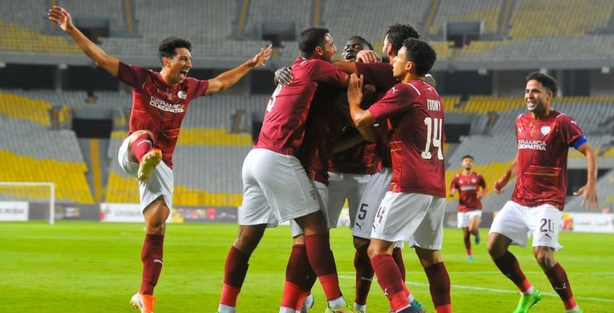 سيراميكا كليوباترا يتقدم على الإسماعيلي بهدف نظيف في الشوط الأول