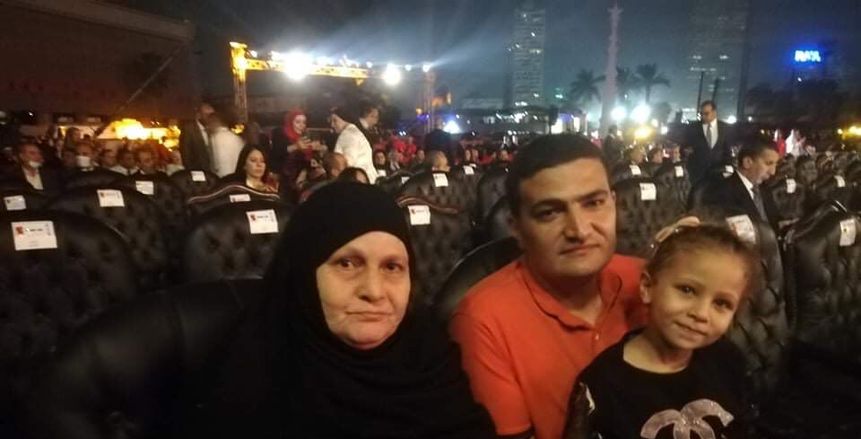 والدة محمد عبد الوهاب على رأس الحضور لاحتفالية الأهلي بالنجمة العاشرة