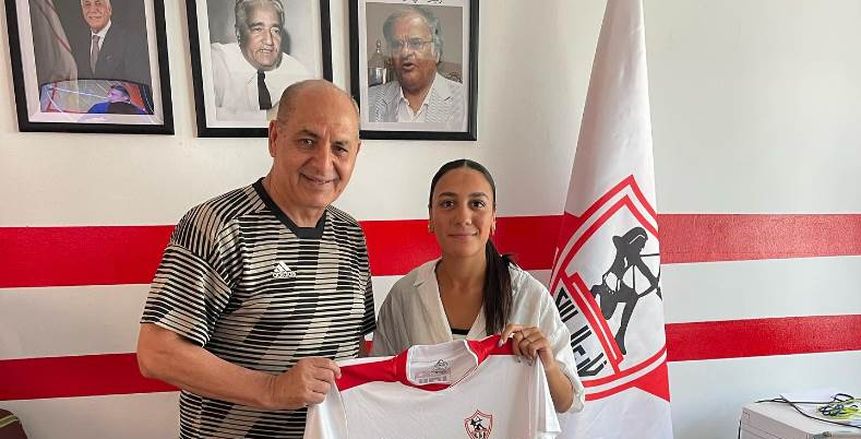 فريق الزمالك للكرة النسائية يضم آية إبراهيم لاعبة توت عنخ آمون (صور)