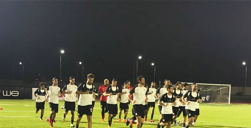 بالصور.. منتخب مصر يختتم تدريباته لمواجهة بتسوانا وديا