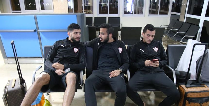وصول الزمالك إلى مطار القاهرة عائدا من تشاد