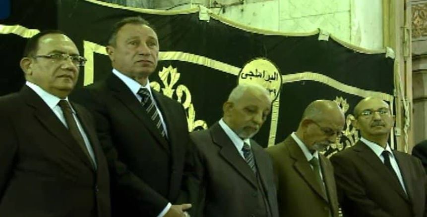 بالصور| مجلس الأهلي في عزاء عادل هيكل
