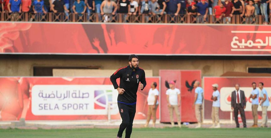 البدري يطمأن على إصابة إكرامي قبل موقعة الوداد