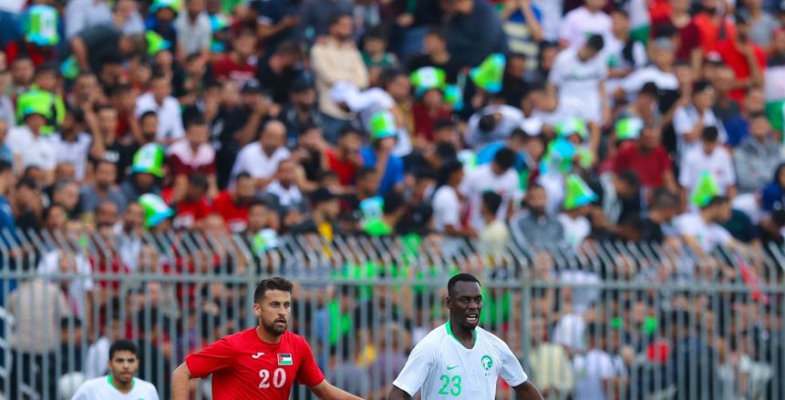 بالصور.. منتخب السعودية يتعادل أمام فلسطين سلبيًا في رام الله بتصفيات المونديال