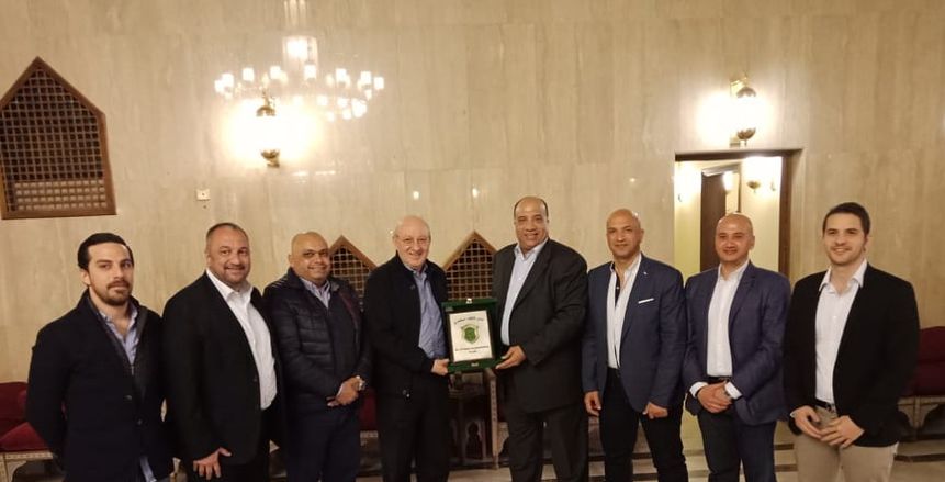 بالصور| سفير مصر في الرياض يستقبل رئيس نادى الاتحاد السكندري