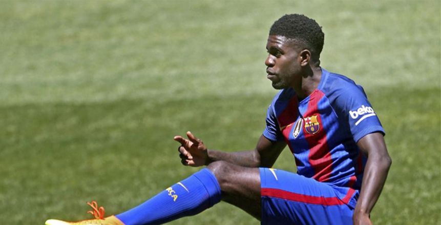 برشلونة يقرر تجديد عقد «أومتيتي»