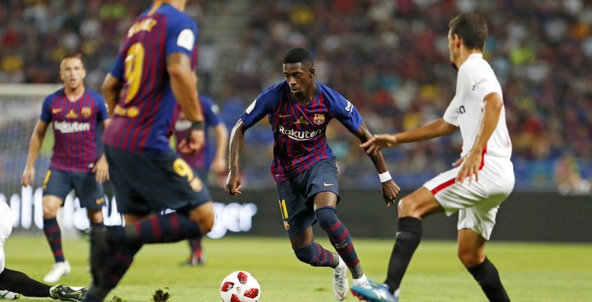 بعد واقعة الهاتف.. أغرب عقاب من برشلونة لديمبلي