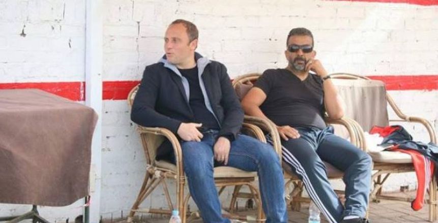 بالصور| أسامه حسنى يظهر فى الزمالك 