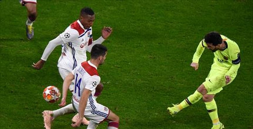 بث مباشر لمباراة برشلونة وليون 13-3-2019