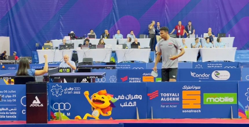 عمر عصر إلى نصف نهائي فردي رجال في دورة ألعاب البحر المتوسط