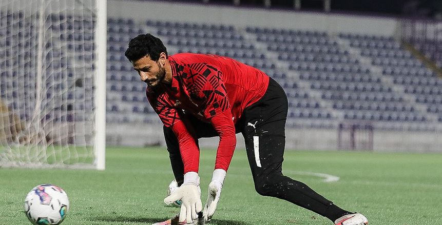محمد الشناوي: لقاء الجزائر تجربة جيدة.. والطرد لم يؤثر على مستوانا