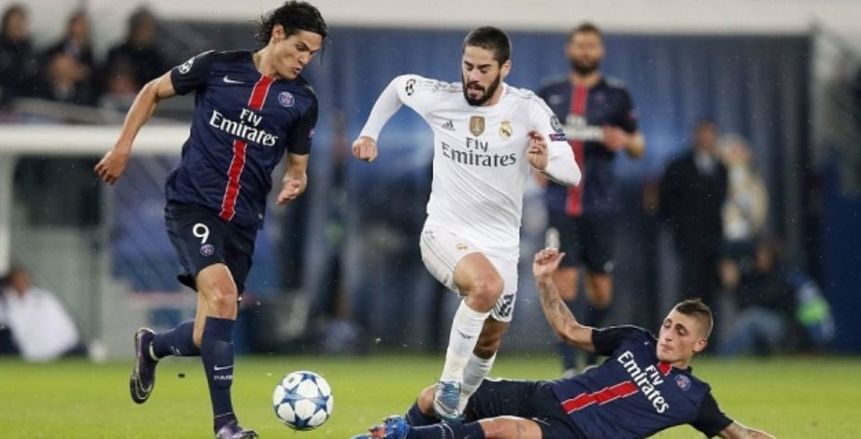 موعد مباراة ريال مدريد ضد باريس سان جيرمان والقنوات الناقلة