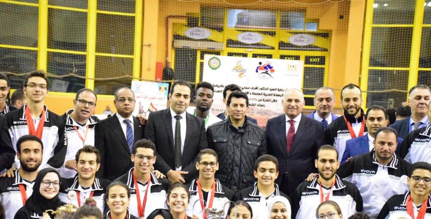 بالصور| مصر تتوج بمنافسات البطولة العربية والإفريقية لكرة السرعة