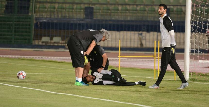 المدير الفني للزمالك يجري اتصالا هاتفيا للاطمئنان على جنش
