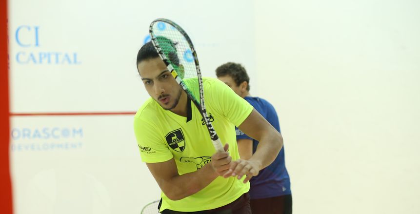 مازن هشام يهزم الإنجليزي محمد الشوربجي ويتأهل لنصف نهائي بطولة قطر