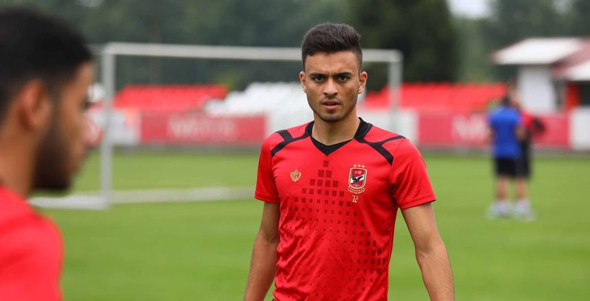 صلاح محسن يؤدي برنامجًا تأهيليًا في الأهلي