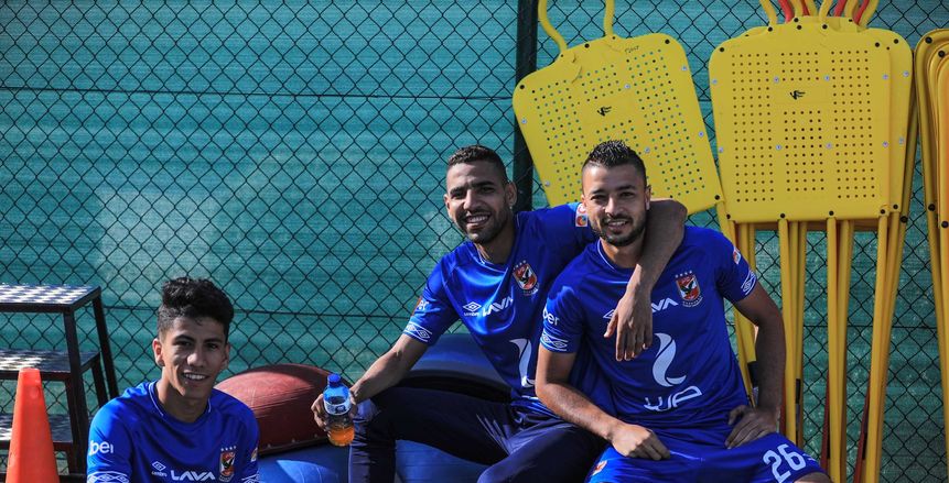 إصابة عمار حمدي في تدريب الأهلي